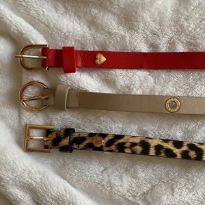 3-Pack Juicy Couture Belts